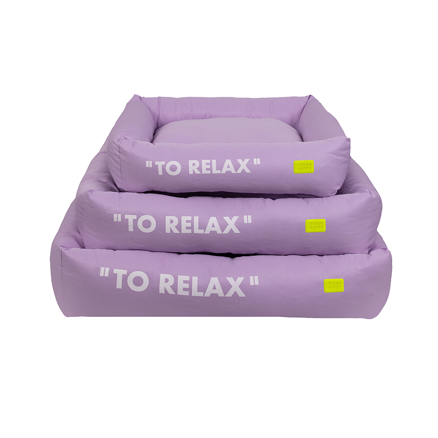 Cama Retangular Microfibra Basic To Relax - Lilás