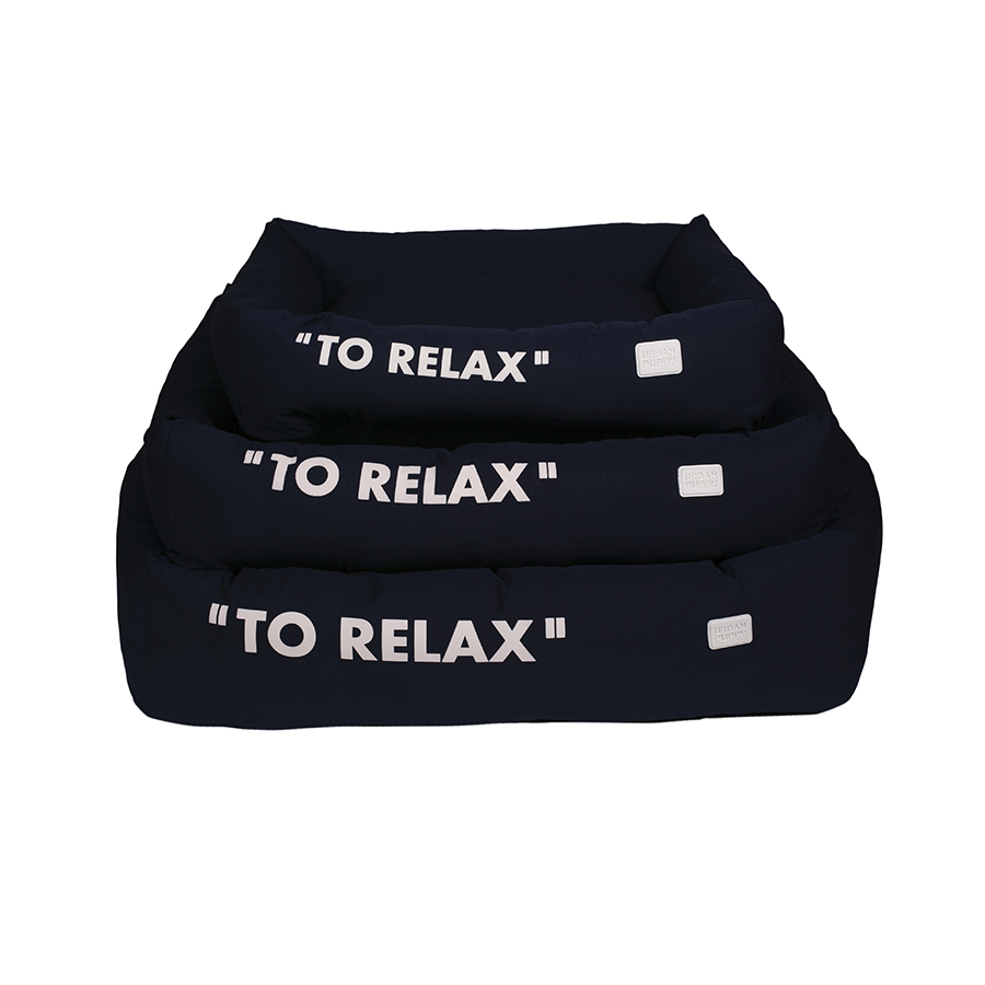 Cama Retangular Microfibra Basic To Relax - Marinho