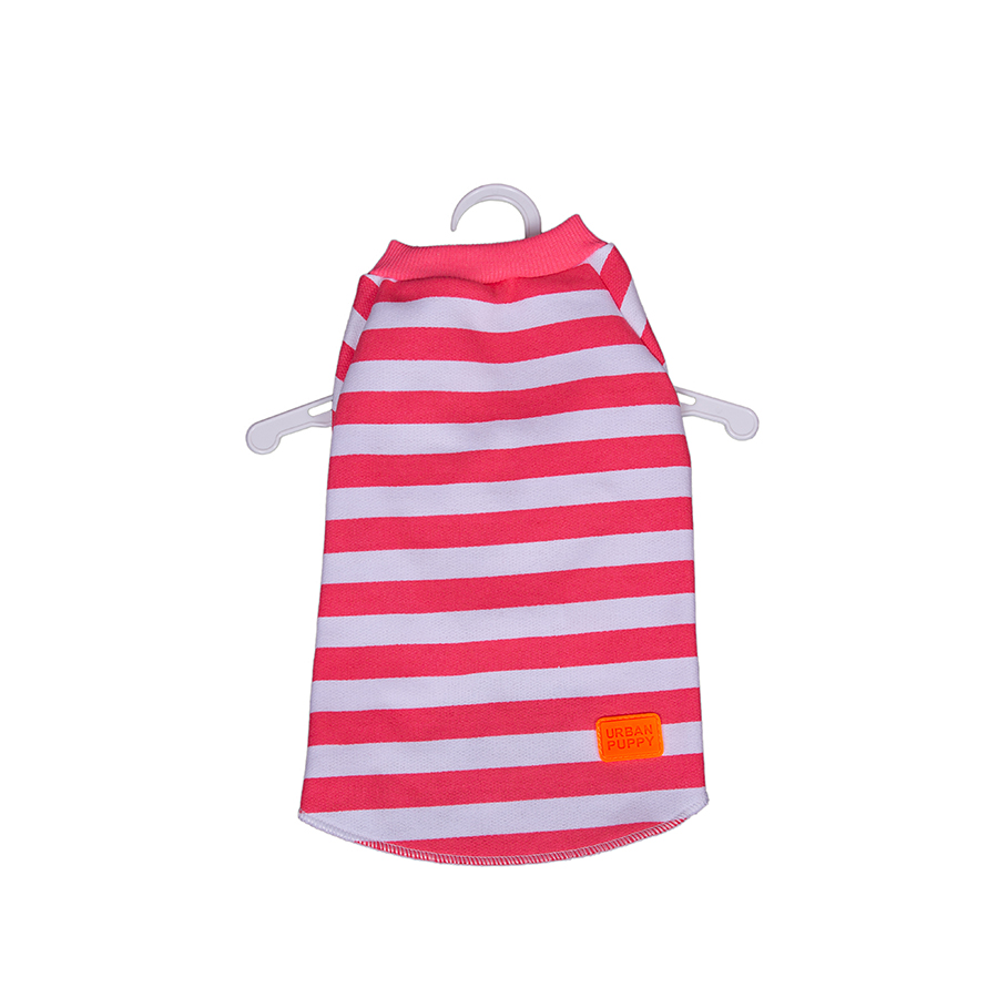 Casaco Moletom s/ Capuz Listrado - Pink